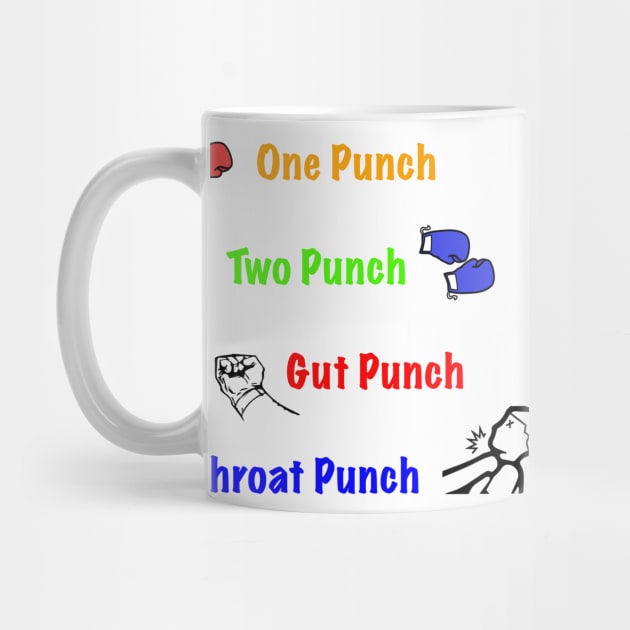 One Punch, Two Punch, Gut Punch, Throat Punch by SnarkSharks